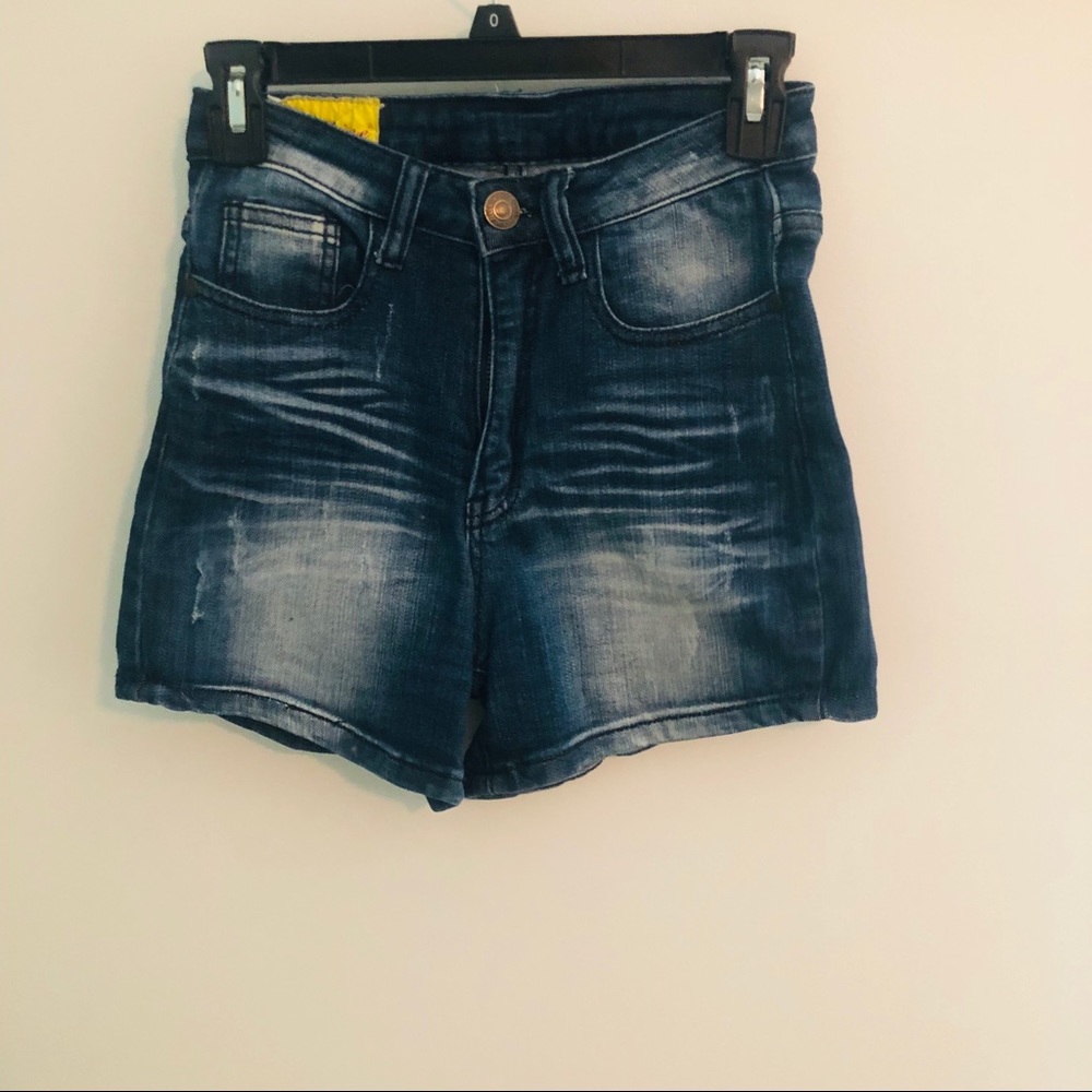 S Size 2 Machine Denim Shorts